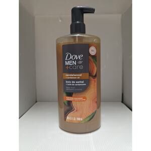 DOVE MEN + CARE Body Wash Sandalwood & Cardamom Oil Plant-Based Moisturizing Bod